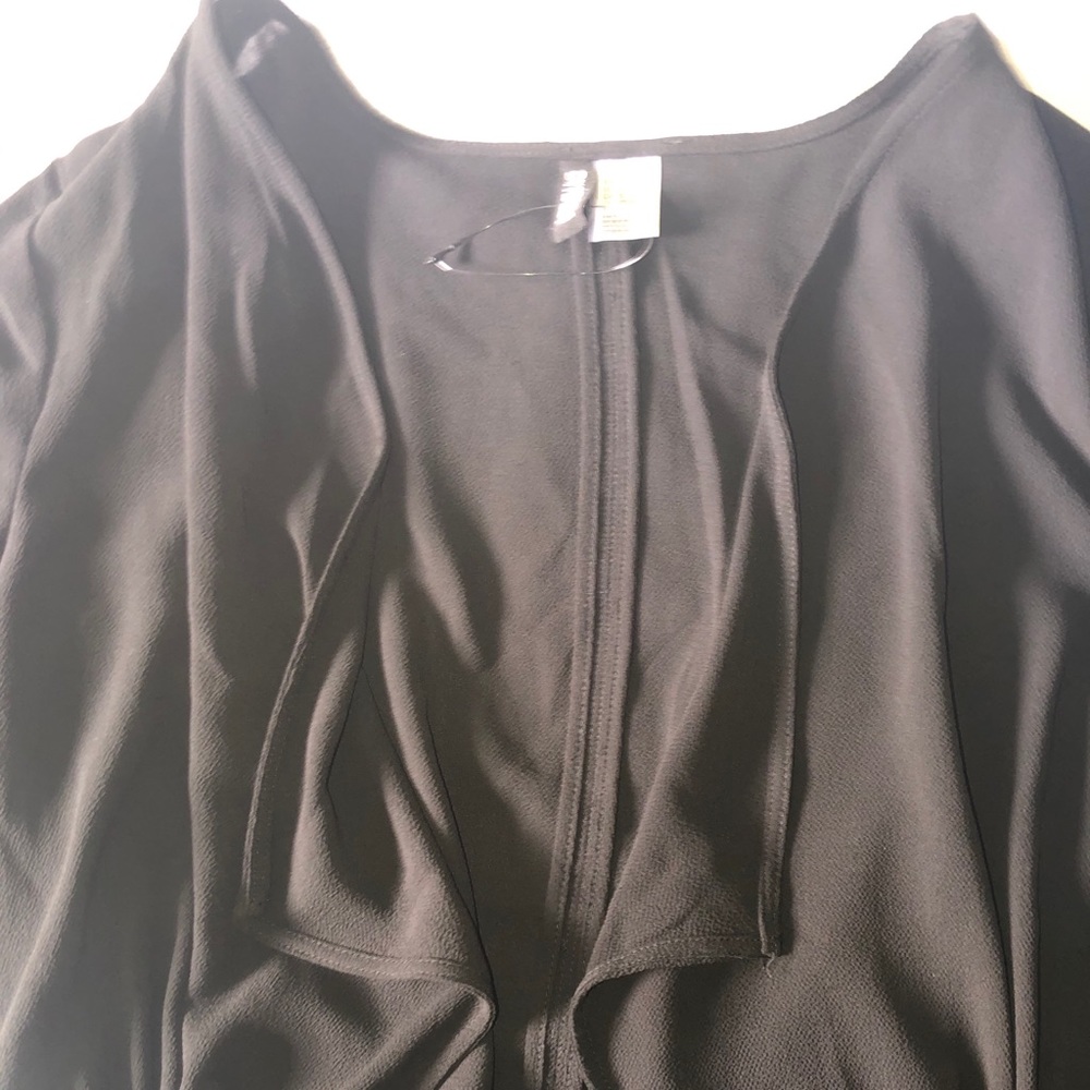 H&M Black Long Cardigan